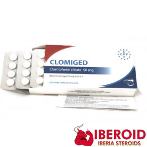 pak 5 blister Clomiged (clomiphene citrate) 100 pastillas50 mg / tab